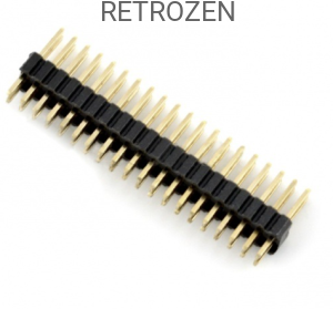 CONNECTOR 2x20PIN 2.54mm THT