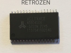 AS6C4008-55SIN SOP32 PROJEKT 2MB AMIGA 500 