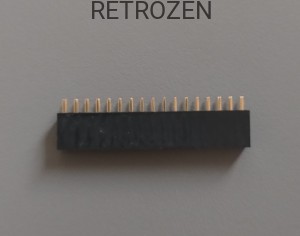 CONNECTOR 2x17 PIN THT