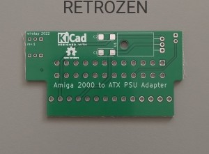 PSU AMIGA 2000D PCB-HSL
